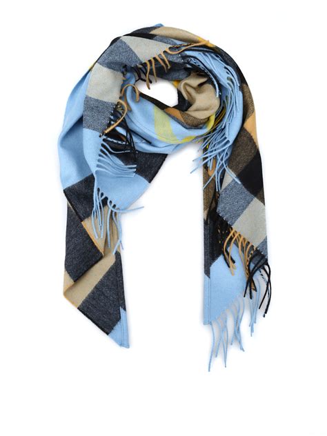 burberry cashmere tatan bandana|burberry wool scarf.